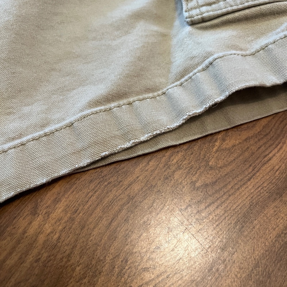 Carhartt Mens 36 Relaxed Fit Cargo Shorts Tan Canvas Utility Workwear 103542 - Picture 10 of 14